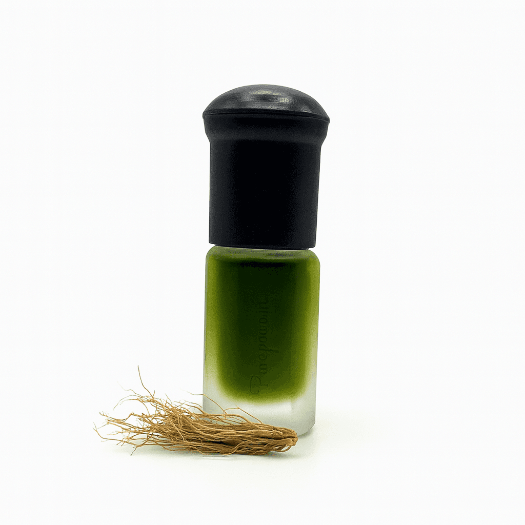 Musc vétiver impérial au parfum frais de mousse, fougère par kayssoun