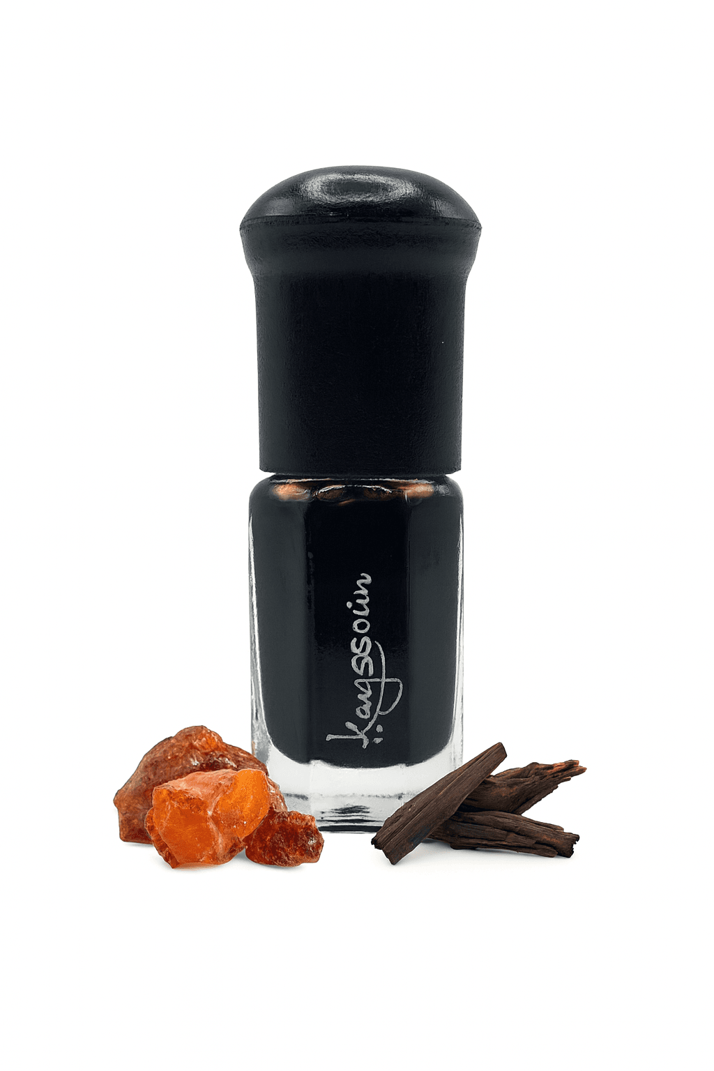 Musc noir royal au parfum ambré d’encens et de musc