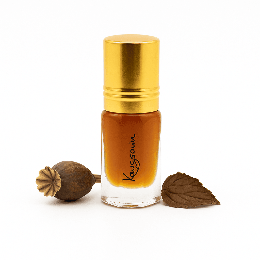Parfum aux notes d’opium de patchouli et d’ambre, Énigma par kayssoun