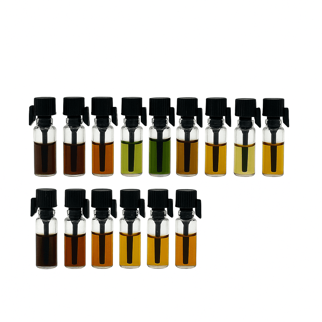 Pack de 13 échantillons de parfum kayssoun