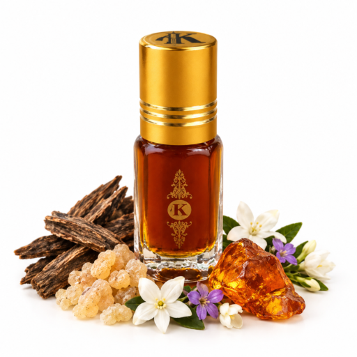 L’Écrin parfum maturé de Oud, d’ambre, de fleurs et de résine d’oliban